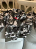 兵童勇士春秋新款女童男童迷彩服套裝兒童軍訓服休閑運動(dòng)裝中大童學(xué)生外套 叢林迷彩配老鷹帽子 110碼適合115CM身高 曬單實(shí)拍圖
