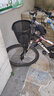 迪路仕（DEROACE）單車掛籃電動(dòng)自行車籃子前車筐山地車車簍前掛兒童折疊滑板車通用 黑色 曬單實(shí)拍圖