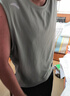 安踏速干運動背心男款無袖上衣吸濕透氣夏季馬拉松健身籃球服罩衫坎肩 7123-3青玥綠 XL (180) 曬單實拍圖