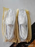 金利來（goldlion）男鞋男士25夏季透氣沖孔鞋舒適百搭商務皮鞋G527520105BBD白色42 曬單實拍圖