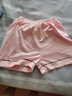 莫代爾睡衣女夏季新款舒適質(zhì)感帶胸墊冰絲褲薄款寬松家居服套裝新 粉色短袖七分褲三件套 2XL(適合130-150) 曬單實(shí)拍圖