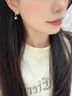 施蔻莫桑鉆石耳釘女士四葉草時尚耳環(huán)生日禮物送女友老婆紀念日 永恒四葉草耳環(huán) 曬單實拍圖