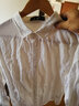 誠景亞麻襯衫男士純色外套白色長(cháng)袖修身韓版青少年小清新棉麻料襯衣I 白色 3XL 曬單實(shí)拍圖