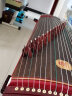 仙声 古筝初学者专业演奏考级刻字刻画扬州乐器 红金石（架子+琴弦或凳子） 实拍图