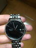 寶馳（BAO CHI） 手表男機械表全自動(dòng)防水夜光男表男士手表鋼帶休閑機械表腕表 銀色黑面銀色鋼帶 曬單實(shí)拍圖