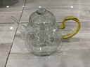 三界（SANJIE） 電陶爐茶壺套裝燒茶器耐高溫玻璃茶壺煮茶器功夫花茶壺茶杯 三界白色茶爐+玻璃壺+6杯+1茶巾 曬單實拍圖