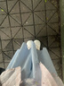 爾山集增高踩屎感洞洞拖鞋女夏外穿厚底包頭涼拖沙灘鞋可愛蝴蝶結(jié)洞洞鞋 白色 36-37 曬單實拍圖