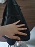 奧王（AOKING）新款減負書(shū)包男女孩初中學(xué)生高中生大容量休閑運動(dòng)旅行雙肩背包潮 百搭黑色 曬單實(shí)拍圖