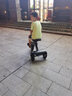 威爾杰迪新款多功能旅游休閑小型智能折疊電動(dòng)車便攜輕便迷你電動(dòng)代步車XI 科技灰/36V/小號(hào)帶后車筐 曬單實(shí)拍圖