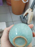 仟源匯（Qianyuanhui）汝窯茶杯主人杯個(gè)人單杯開(kāi)片冰花釉陶瓷品茗杯子功夫茶具茶碗茶盞 汝窯冰花龍蛋杯 曬單實(shí)拍圖