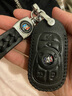 安詩(shī)途2024款別克君越鑰匙套扣真牛皮09—22款君越鑰匙扣保護殼男女車(chē)包 H款黑色（16—2022款一鍵啟動(dòng)5鍵 曬單實(shí)拍圖