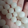 吉千年白玉菩提根子手串108顆 文玩佛珠念珠手鏈項鏈10mm圓珠新年禮物 菩提根108顆素串 曬單實(shí)拍圖