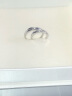 卡蒂罗（KADER）共渡爱河情侣戒指S999银对戒开口小众求婚520情人节礼物送男女友 实拍图