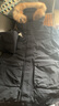 伯希和（Pelliot）【極寒Ⅱ】650蓬鵝絨羽絨服大毛領冬加厚保暖棉衣防風防水派克服 【男】曜石黑 L 曬單實拍圖