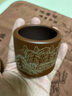 指間陶藝 宜興紫砂功夫茶杯單杯 吳建立刻繪粉漿山水品茗杯主人杯子大號茶盞泡茶碗小茶碗家用茶盅茶道套裝  煙雨江南杯  吳建立作品 曬單實(shí)拍圖