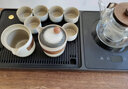 不拙功夫茶具套裝茶具整套高檔燒水壺茶盤(pán)一體式功夫茶臺 1- 枯山水6杯慢酌版一體茶盤(pán)套裝 曬單實(shí)拍圖