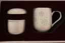 古鎮陶瓷十二生肖過(guò)濾杯家用水杯過(guò)濾茶杯陶瓷玲瓏景德鎮杯子帶蓋辦公杯 十二生肖-兔 曬單實(shí)拍圖