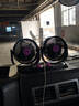 新品湖鑫車(chē)載電風(fēng)扇大貨車(chē)客車(chē)24V強風(fēng)車(chē)用汽車(chē)駕駛室通用大風(fēng)力降溫神器 12V/24V強風(fēng)大小車(chē)通用款 曬單實(shí)拍圖