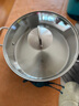 Momscook 304不銹鋼煲湯鍋電磁爐通用火鍋復(fù)底火鍋盆平底雙耳湯鍋鍋具 湯鍋 火鍋 湯煲 鍋具 24x8cm 3L火鍋（MT2408） 曬單實(shí)拍圖