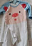 依爾嬰嬰兒衣服春秋男女寶寶滿月服超萌可愛動物連體衣0~18個月外出春裝 2358綠恐龍 12-18個月建議身高90cm 曬單實拍圖