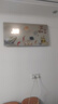 BBA鐘表裝飾掛畫LED電子時鐘客廳簡約餐廳背景墻壁畫插電創(chuàng)意掛鐘 曬單實拍圖