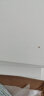 QIANMOJU 电视柜背景墙柜壁挂一字隔板机顶盒架 免漆款暖白色 2米全套 实拍图