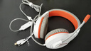 MEETION米神MT-HP021有線(xiàn)頭戴式時(shí)尚電競游戲耳機桌面電腦耳機游戲聊天聽(tīng)音樂(lè )學(xué)習辦公耳機 白橙色 曬單實(shí)拍圖