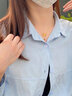 LOVING黃金項鏈吊墜女款999足金愛心蝴蝶結(jié)套鏈5G金在逃公主情人節(jié)禮物 黃金蝴蝶結(jié)套鏈 金重約5.2g/克重多退少補 曬單實拍圖
