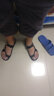 悍臣海賊王人字拖男大童夏季中學生青少年魔術貼涼鞋防滑越南涼拖兩穿防滑軟底路飛拖鞋夏天夾腳沙灘鞋女外穿 A54黑色 41 曬單實拍圖