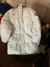 杰奧羽絨服女中長(cháng)款90%鵝絨寬松休閑百搭厚款冬季女裝撞色連帽1313312 6322#青瓷灰 L (170) 曬單實(shí)拍圖