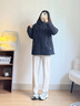 波司登秋冬沖鋒衣羽絨服女士鵝絨三合一防風(fēng)防水戶(hù)外潮流防寒外套 曬單實(shí)拍圖