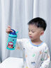 NUBY（努比）兒童彈跳吸管水杯喝水直飲幼兒園水壺飲水 藍色 360ml 曬單實拍圖