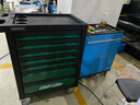 綠林（GREENER）工具車小推車汽修五金工具箱多功能維修工具車汽車間工具收納柜 【七抽屜】X-71綠黑 曬單實(shí)拍圖