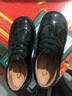斯納菲童鞋春季男童黑皮鞋校園學(xué)生鞋舒適兒童舒適表演鞋單鞋黑色34 曬單實(shí)拍圖