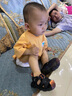 樂(lè )滿(mǎn)分拉拉褲寶寶學(xué)步褲嬰幼兒尿褲成長(cháng)褲嬰兒尿不濕花瓣柔護干爽薄透氣 XXL碼拉拉褲42片【15kg+】 曬單實(shí)拍圖