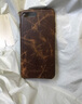 萊克瑪納 適用于蘋(píng)果8/7真皮手機殼iphone7P/8plus半包防摔輕薄保護套龜裂紋頭層牛皮棕色 龜裂紋頭層牛皮蘋(píng)果7P/8P【5.5英寸】 曬單實(shí)拍圖