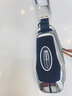 馳界適用于林肯鑰匙套老款mkz/mkc/mkx專(zhuān)用金屬全包汽車(chē)保護包殼扣男 B款智能四鍵-漸變藍色-皮扣款 曬單實(shí)拍圖