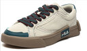 FILA FUSION斐樂(lè )男鞋帆布鞋男POP時(shí)尚休閑鞋低幫板鞋男 米色/銀貂-AS 42.5 曬單實(shí)拍圖