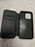 錦灝適用iPhone16pro max手機(jī)殼15插卡蘋果14商務(wù)13防摔12保護(hù)皮套11翻蓋磁吸xs支架 超薄翻蓋皮套黑色 6.1英寸蘋果13pro 曬單實(shí)拍圖