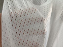 維多利亞的格調品牌特價(jià)男士冰絲網(wǎng)眼鏤空冰爽背心男修身運動(dòng)透氣健身打底衫窄肩 白色 XL (合適120-140斤內) 曬單實(shí)拍圖