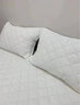 一棉緣（cottonfaith）A類家用防水隔尿床笠罩床墊保護(hù)罩防塵全包四季通用宿舍大床1.8m 奶白【床笠款】 1.8x2m-三件套 曬單實拍圖