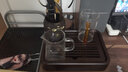 左茗右器耐熱玻璃茶壺過濾花茶壺泡茶器功夫茶具壺水具單壺紅茶煮茶器防燙 仙鶴+冰旋杯4個(gè) 茶壺 曬單實(shí)拍圖