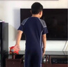 英莎愛迪（YINGSHAAIDI）兒童 泳衣男童中大童 青少年 連體游泳課溫泉速干游泳衣英莎愛迪 圖片色 2XL 曬單實(shí)拍圖
