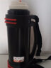 慕馨（moosen）保溫壺大容量戶(hù)外便攜旅行壺車(chē)載水壺家用保溫水瓶夏季定制LOGO 升級抗摔2.0L黑(4斤水)帶小碗 曬單實(shí)拍圖