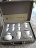 金鑲玉 高工張麗嬌老師手繪 羊脂玉瓷功夫茶具套裝 家用陶瓷白瓷禮盒裝 張麗嬌禪境香遠手繪茶具套裝 曬單實(shí)拍圖