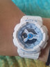 卡西歐（CASIO）手表BABY-G少女時(shí)代送女友電子防水運動(dòng)女表 海洋之心BA-110XBE-7A 曬單實(shí)拍圖