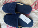 漂步棉拖鞋男女春秋家居鞋客人室內防滑地板拖鞋輕便保暖毛絨情侶棉鞋 男款條絨顏色隨機發(fā) 男款均碼適合40-43碼 曬單實(shí)拍圖