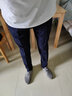 SIDISEN西褲男商務(wù)修身藏青色墜感西服褲韓版休閑免燙小腳秋季男士西裝褲 藏青色 32 碼（適合135-145斤） 曬單實拍圖