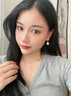 迪后（Dirholl）品牌玫瑰珍珠耳夾女氣質(zhì)無(wú)耳洞耳環(huán)耳墜情人節生日禮物送女友老婆 玫瑰珍珠耳夾+精美禮盒 曬單實(shí)拍圖