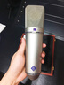 NEUMANN 諾音曼U87 AI 105 TLM103 102電容麥克風(fēng)錄直播主播K歌配音設(shè)備套裝 國行TLM102黑色麥克風(fēng)帶原裝防震架 曬單實拍圖